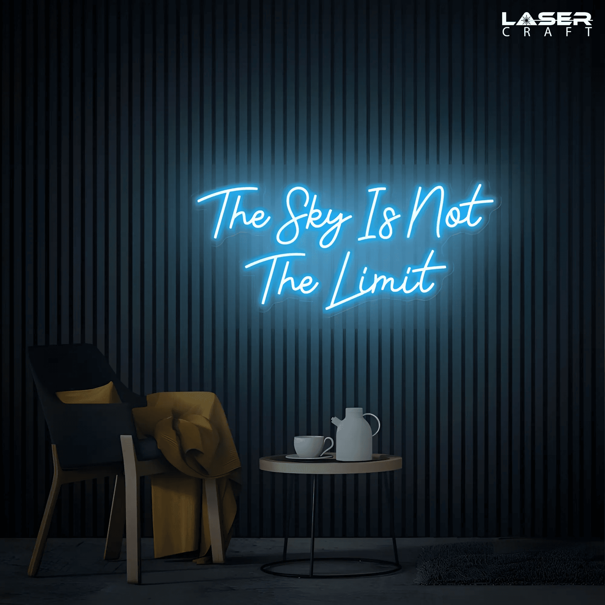 The Sky Is Not The Limit Neon Sign
