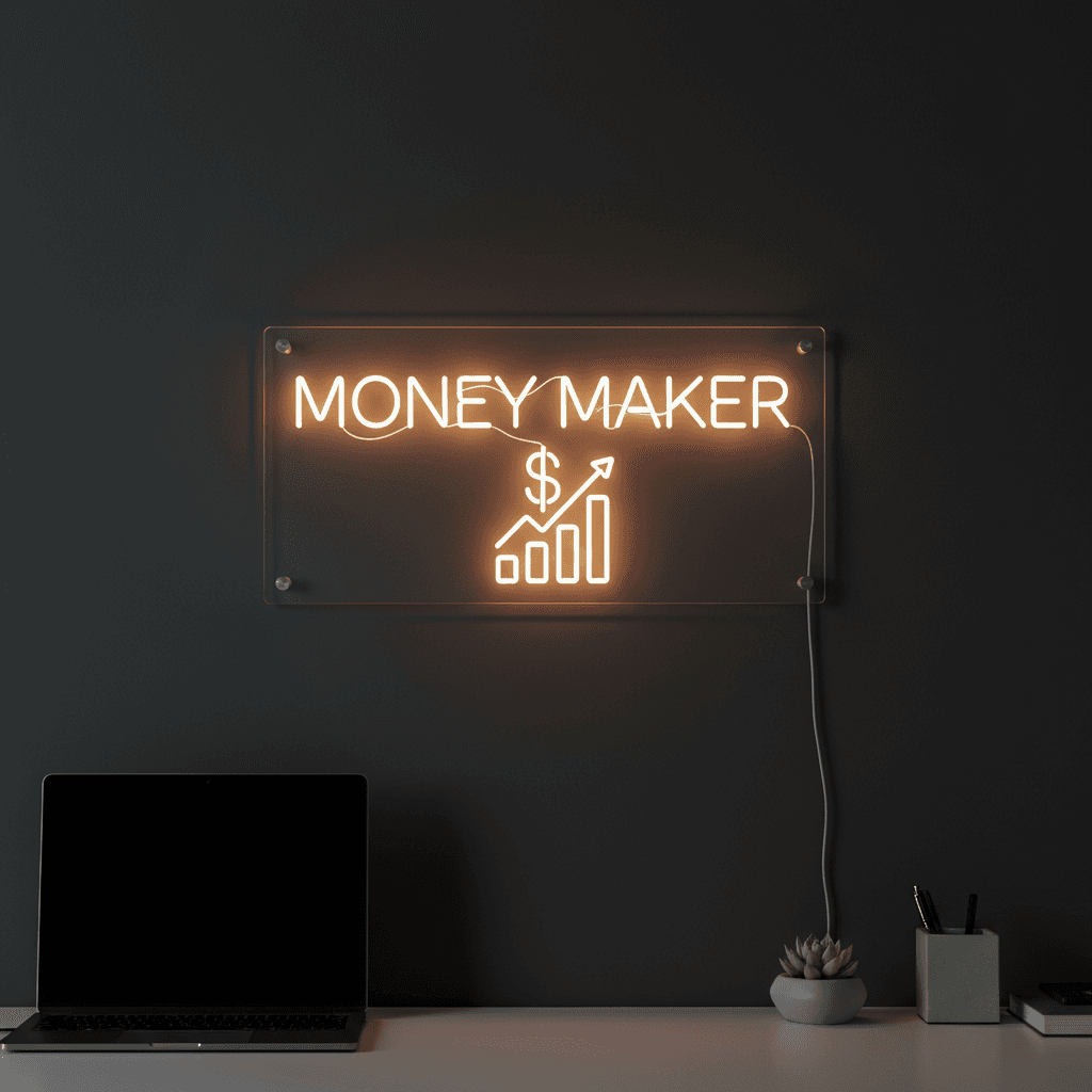 Money Maker Premium Neon Sign