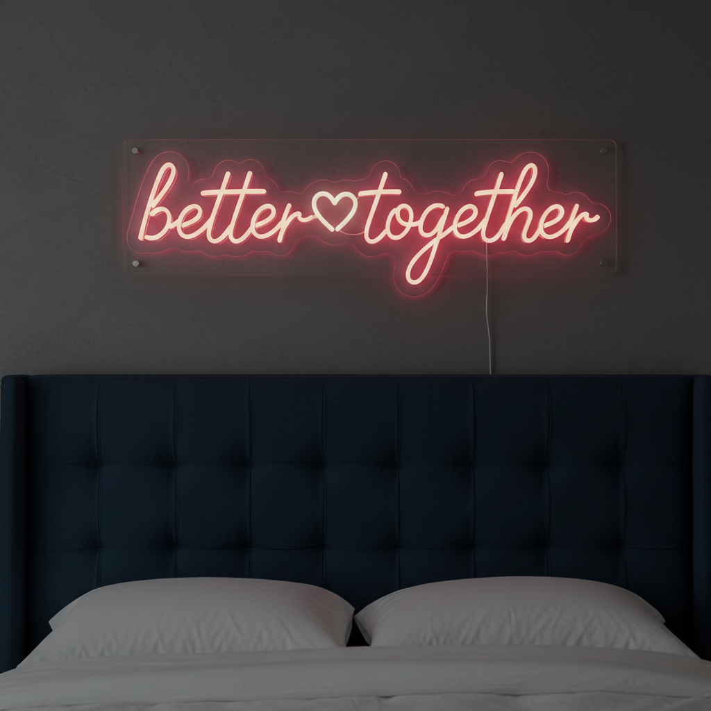 Better Together Neon Sign
