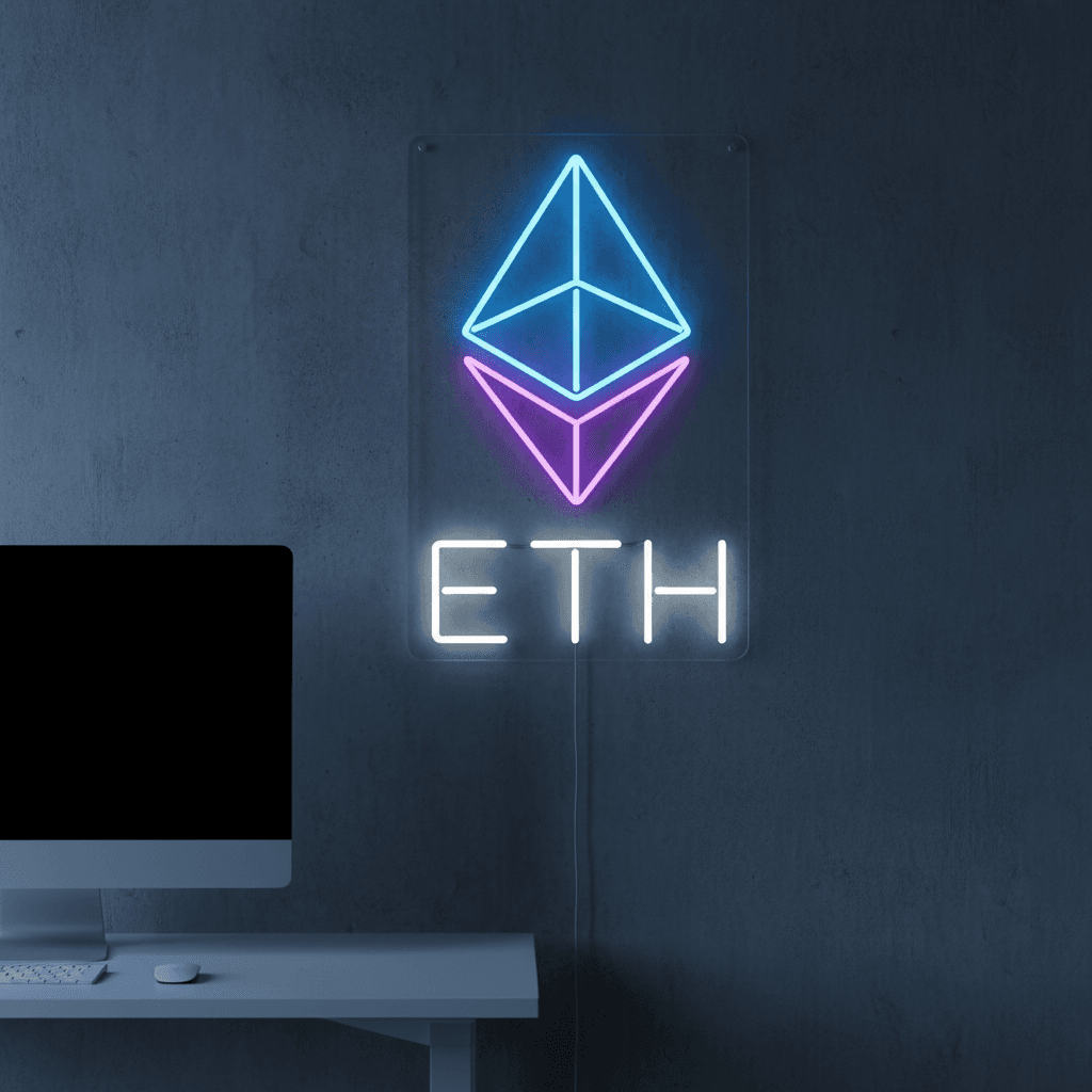 Ethereum Neon Sign