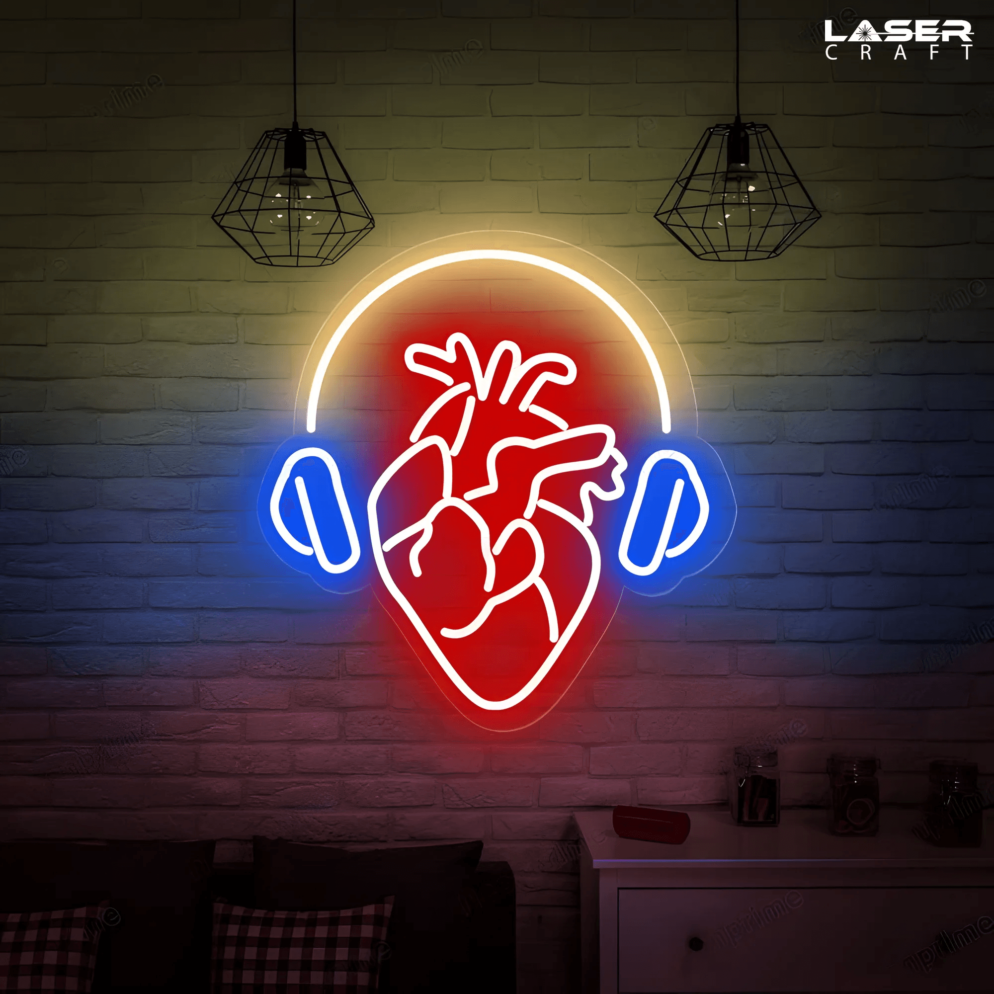 Music Love Neon Sign