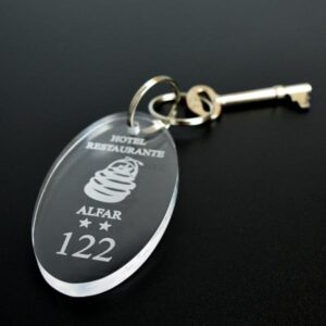Oval Keyring